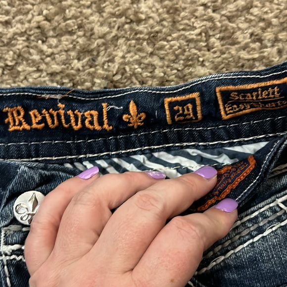 Rock Revival Scarlett Easy Shorts - Picture 2 of 7